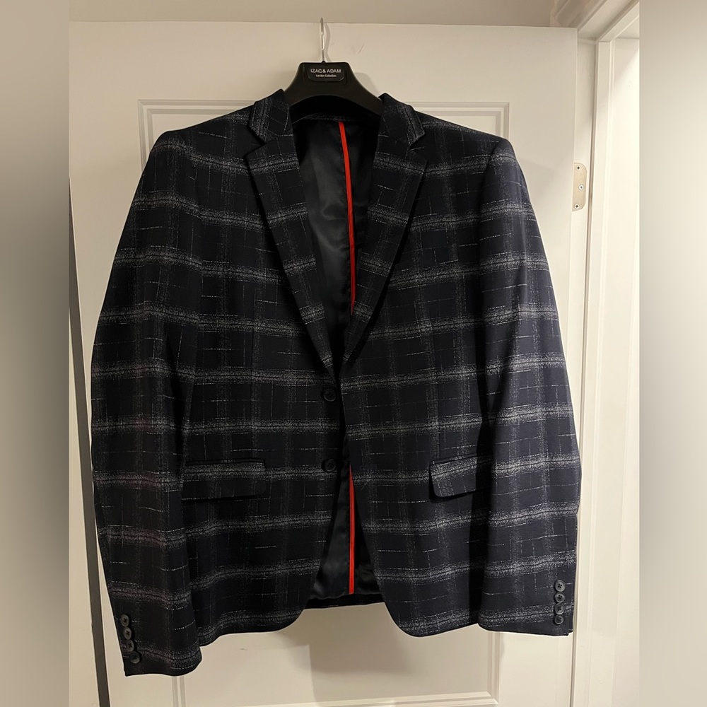 Veston vest fait sur mesure Izac & Adam XL